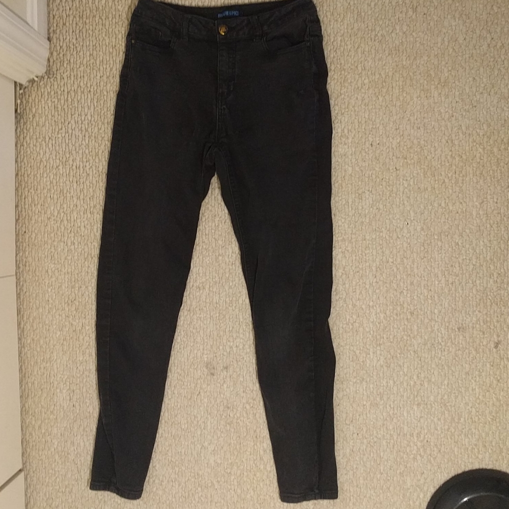 Blue Spice Black Jeans
